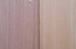 vertical grain clear douglas fir quarter gap